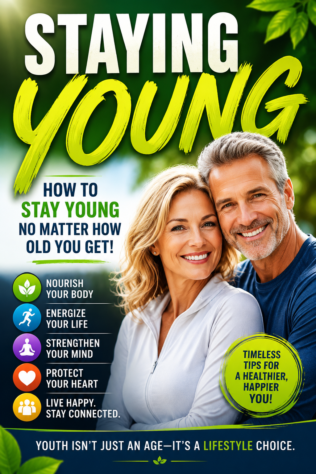 staying young: how to stay young no matter how old you get!