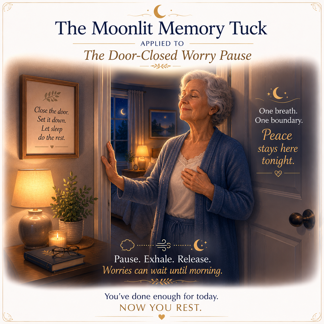 the nightstand memory reset: simple 30 second evening rituals for calmer sleep, clearer mornings, and more confident recall