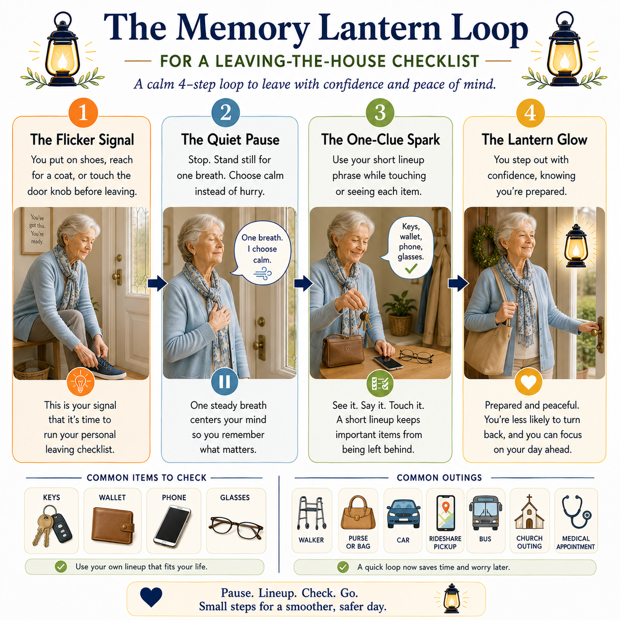the memory lantern, simple 30 second habits to remember names, find misplaced things, and feel like yourself again