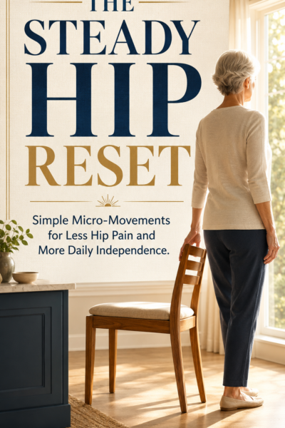 the steady hip reset: simple micro movements for seniors who want less hip pain, more confidence, and daily independence without rushing toward surgery