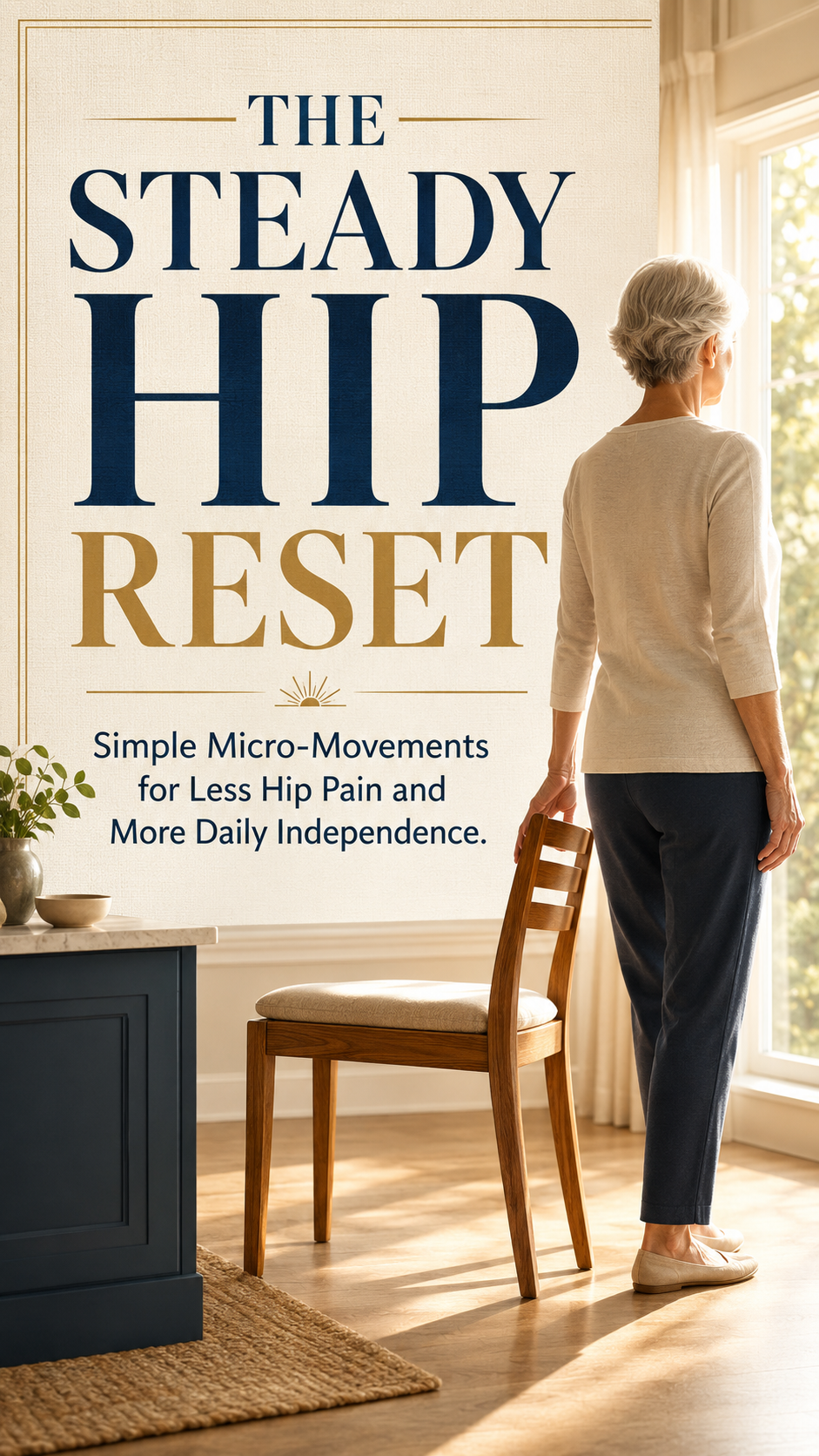 the steady hip reset: simple micro movements for seniors who want less hip pain, more confidence, and daily independence without rushing toward surgery