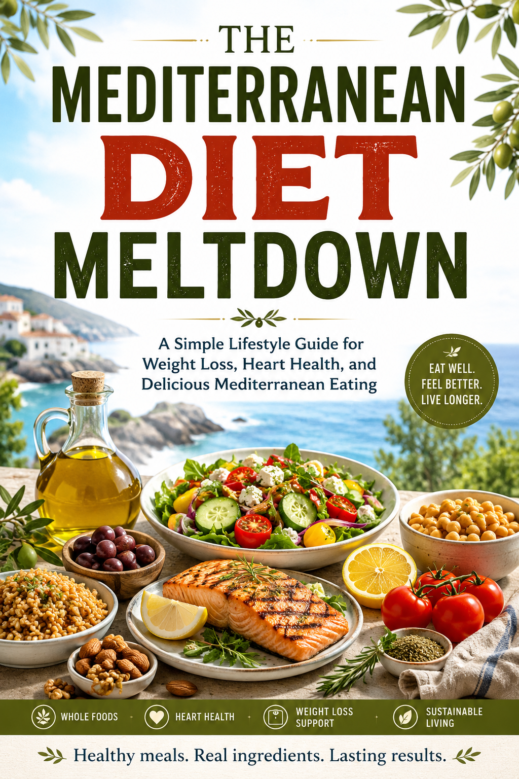 the mediterranean diet meltdown: melt fat, improve heart health, and transform your lifestyle naturally
