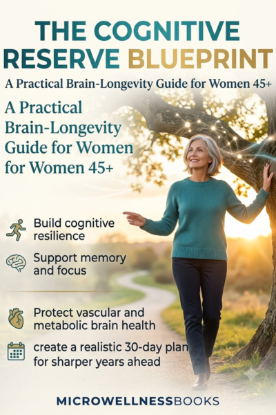 The Cognitive Reserve Blueprint | Brain Longevity Guide for Women 45+ | Improve Memory, Focus & Cognitive Health Naturally