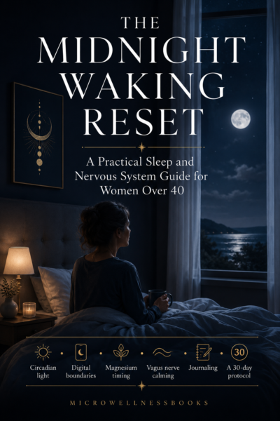 The Midnight Waking Reset | A Practical Sleep & Nervous System Guide for Women Over 40